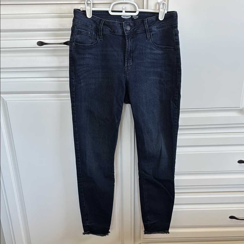 Old Navy Rockstar Super Skinny Ankle Jeans